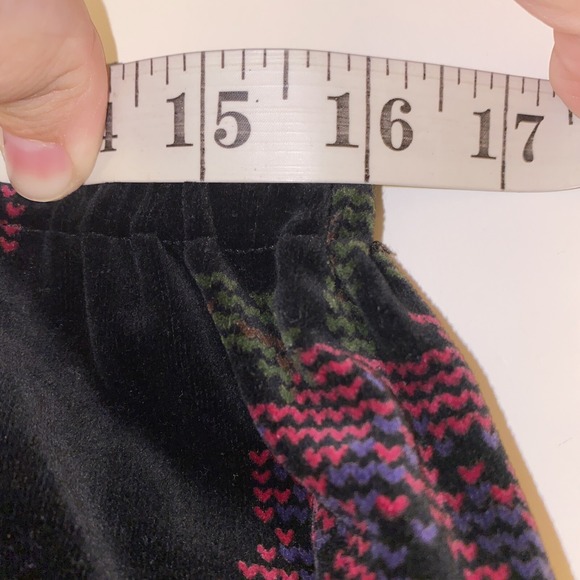 Vintage Tumbleweeds Skirt Velvet Floral Rose Lined Long Modest Belt EUC Sz 32 - Picture 5 of 10